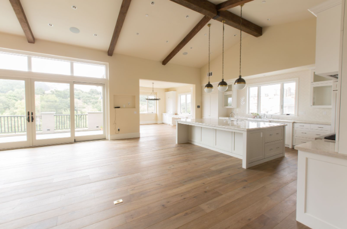 Sunny Kitchen Hardwood Flooring